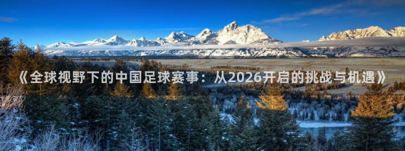 《全球视野下的中国足球赛事：从2026开启的挑战与机遇》